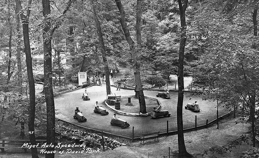 Many people who visited Eden Springs during the 1930s to the park's closure in the 1970s fondly remember the midget auto race track.